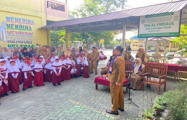 Sekretaris Disdik HST Resmi Buka MPLS SDN 2 Barabai Timur